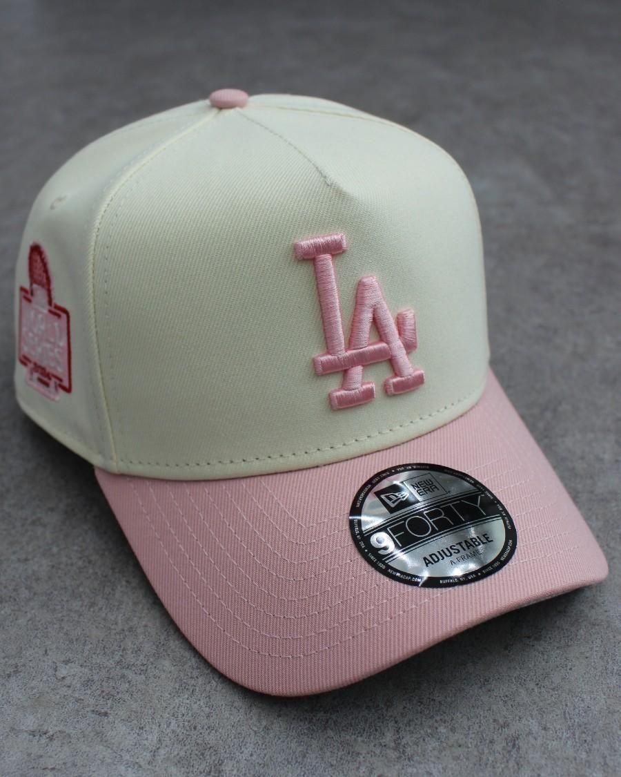 New Era MLB Los Angeles Dodgers 9Forty A-Frame Snapback Cap - Off