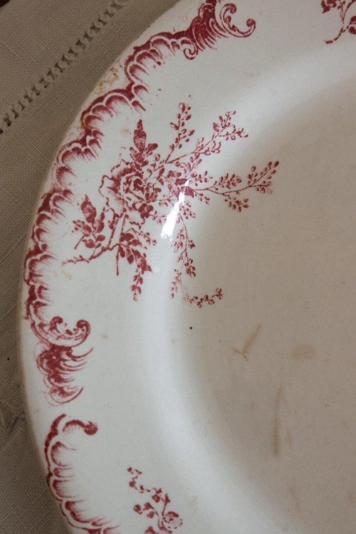 クレイユエモントローのお皿 | フランスアンティーク - antiques ruan