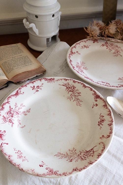 クレイユエモントローのお皿 | フランスアンティーク - antiques ruan