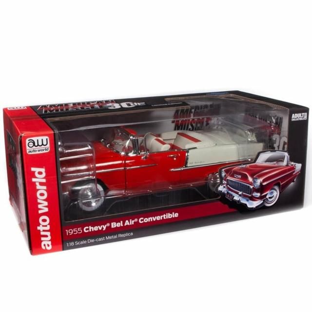 オートワールド 1/18 1955 シボレー ベルエア コンバーチブル ジプシー