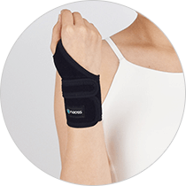 ニーレスキューウエイトガード【ブラック】 - 皮膚感覚ノーブル