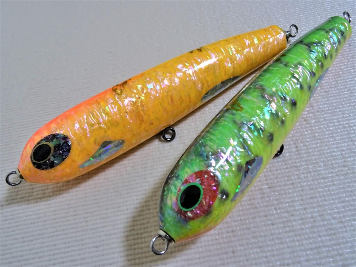 新品 若夏オーバル180 アカキン 貝田ルアー 新品 若夏オーバル180