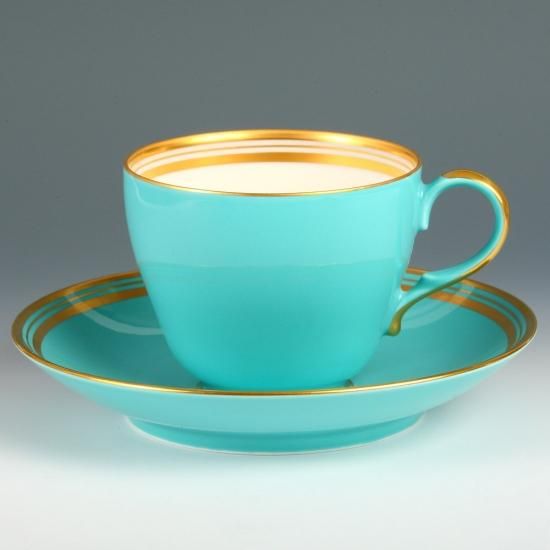 NAKAYAMA エメラルドゴールド コーヒー碗皿