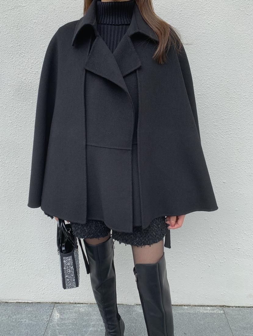 ALETTA 3WAY CAPE COAT - BIRTHDAY BASH