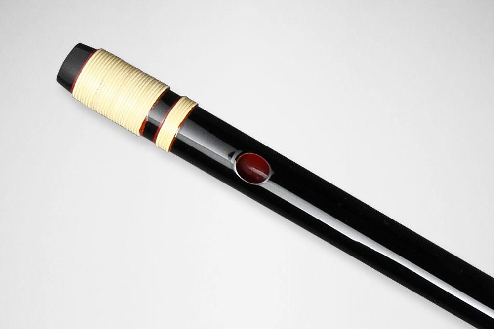 東雲 麗 漆黒 両巻 - 獅子田流 篠笛「大塚竹管楽器」