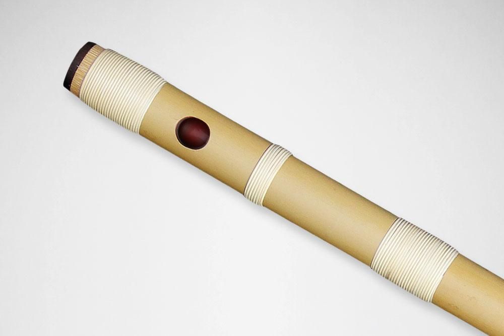獅子田 竹峰 彫込 総巻 - 獅子田流 篠笛「大塚竹管楽器」