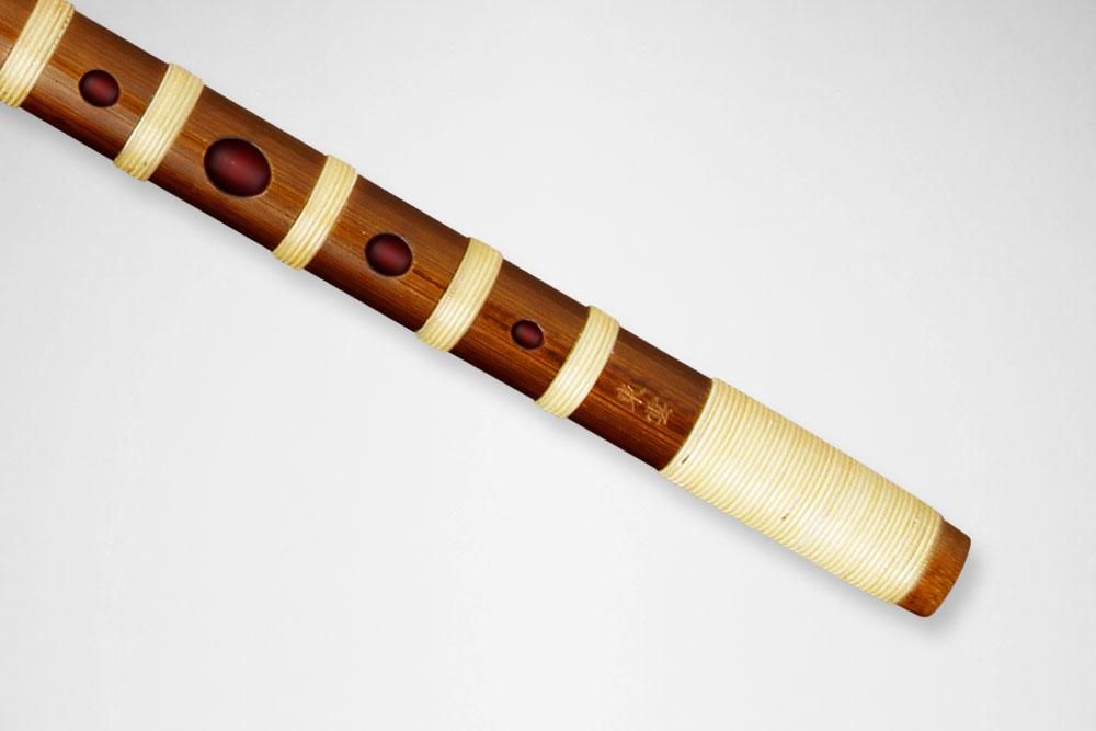 東雲 麗 燻煙 彫込 総巻 - 獅子田流 篠笛「大塚竹管楽器」