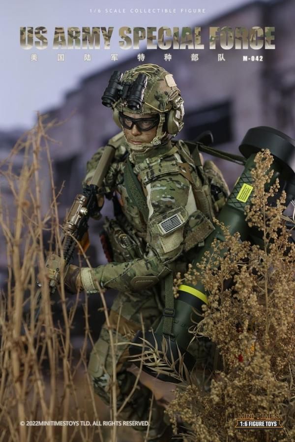 送料無料 1/6 Mini times toys M042 アメリカ陸軍特殊部隊群 欧米男性