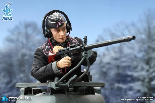 予約 送料無料 1/12 DID XD80027 ドイツ戦車長オットー・カリウス 欧米