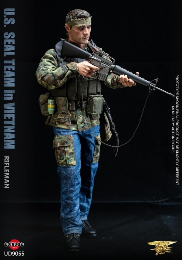 送料無料 1/6 UJINDOU UD9055 ベトナム戦争 アメリカ海軍特殊部隊