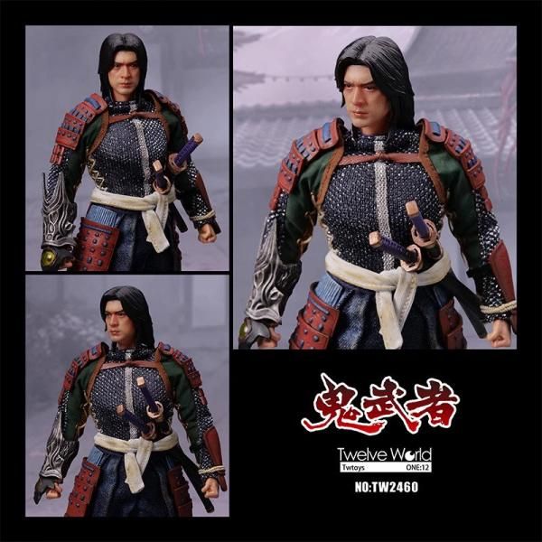 送料無料 1/12 TWTOYS TW2460 鬼武者 アジアン男性フルセット - 1/6