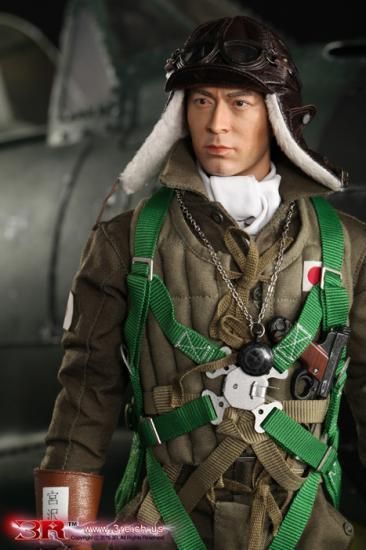 発売済み1/6 DID 3R JP628 大日本帝国海軍宮澤和夫ゼロ戦パイロット