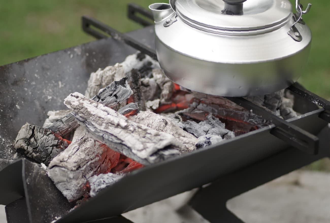 ファイヤースタンドオリジナル ブラック*2/18出荷 - アイアンキャンプ