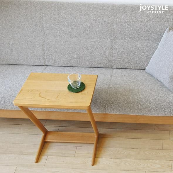 サイドテーブル 幅45cm、60cm ウォールナット材 オーク材 メープル材