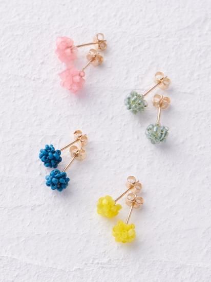 Lim｜「粒」小ピアス｜Niki.du.poulain