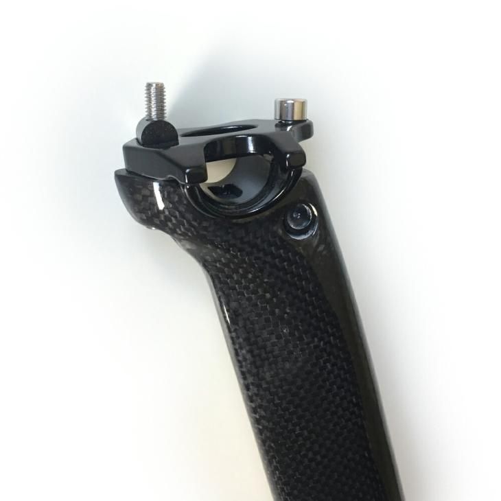 送料無料】シートポスト フルカーボン 超軽量 振動吸収性 27.2mm、31.6