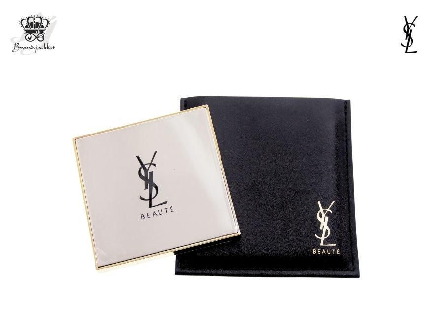 イヴ サンローラン ノベルティ 鏡 コンパクトミラー YSLロゴ 携帯