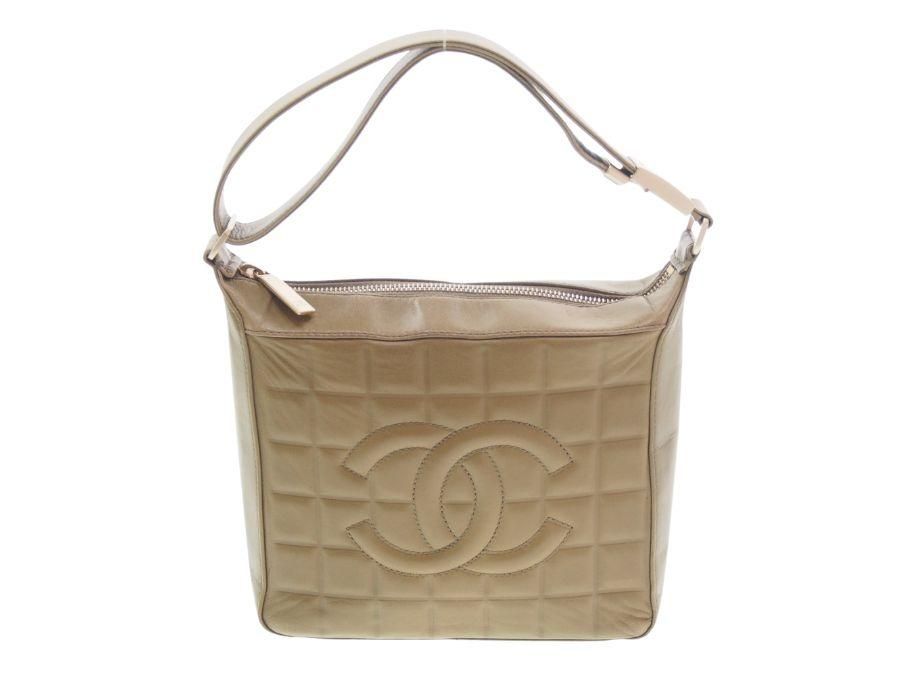 Used 美品】シャネル CHANEL チョコバー 2WAY ハンドバッグ ショルダー
