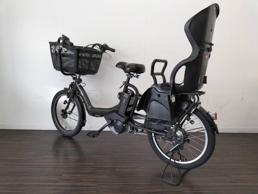 電動自転車 ヤマハ PAS Kiss mini 20インチ カーキ 12.8ah 2014年頃