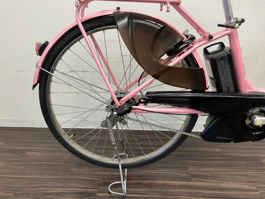 電動自転車 ヤマハ Pasnatura 26インチ ピンク 8.7ah 2014年頃 №0329