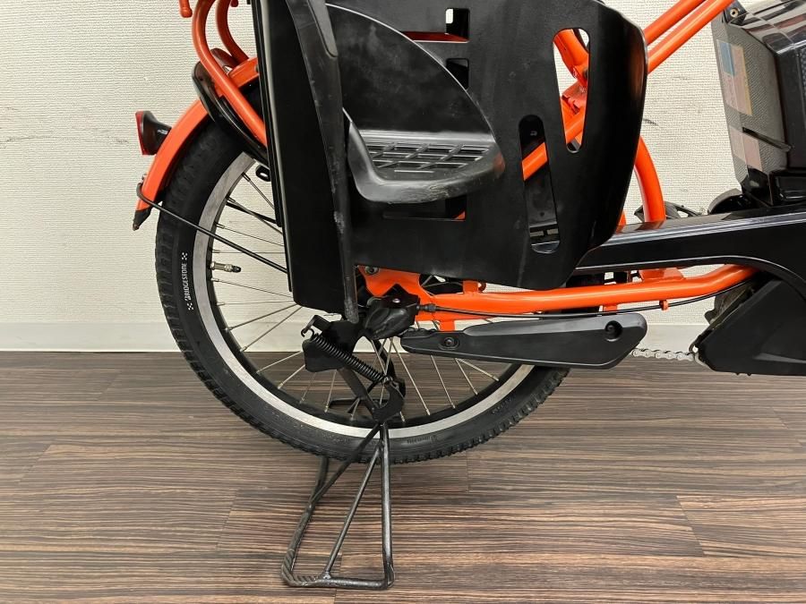 電動自転車 ヤマハ PAS Babby 20インチ オレンジ 12.8ah 2014年頃 前後