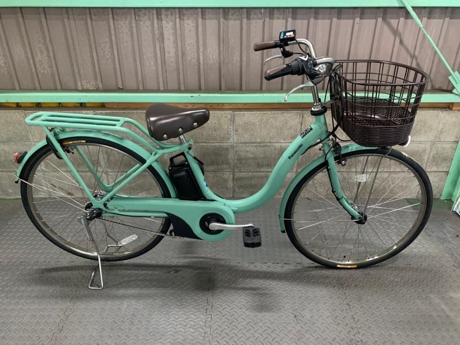 電動自転車 パナソニック ティモL 26インチ エメラルドグリーン 12ah