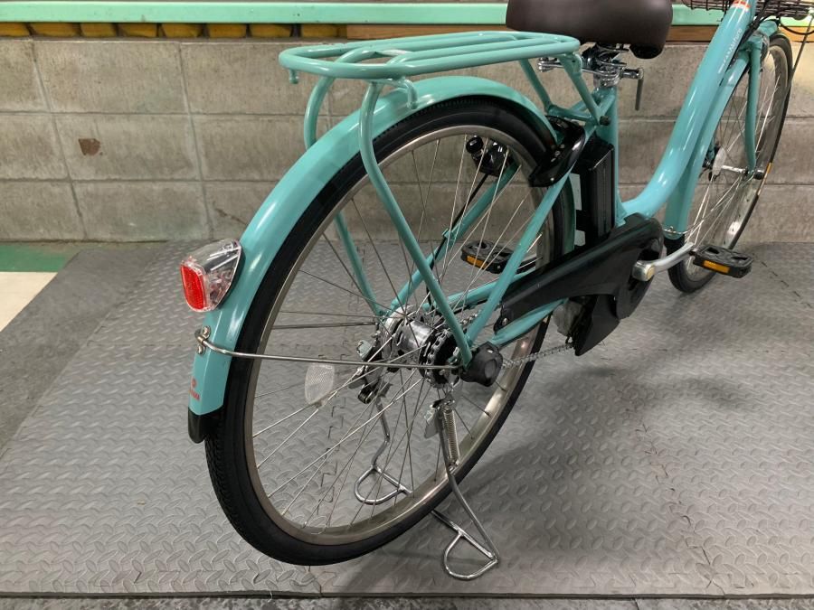 電動自転車 ヤマハ PAS Natura 26インチ ブルー 8.7ah 2014年頃 前後