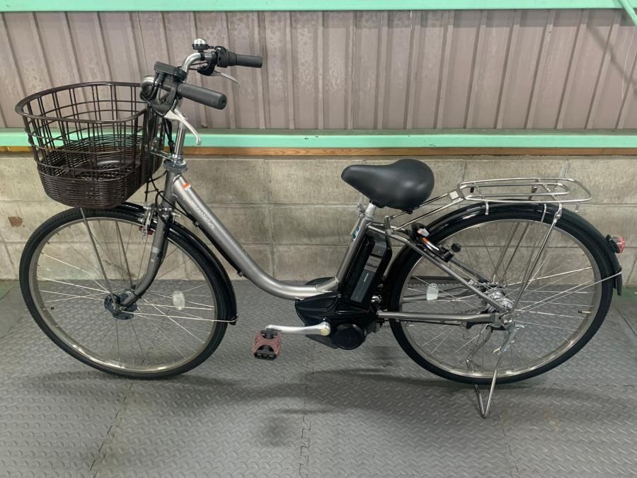 電動自転車 ヤマハ PAS Natura 26インチ シルバー 6.6ah 2010年頃