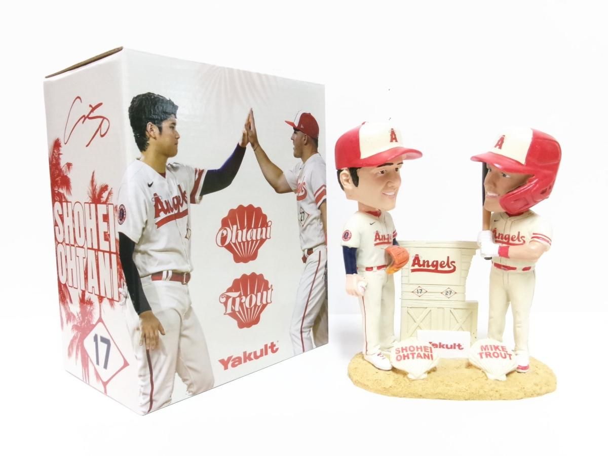 球場配布 ギブアウェイ エンゼルス 大谷 トラウト バブルヘッド 球場