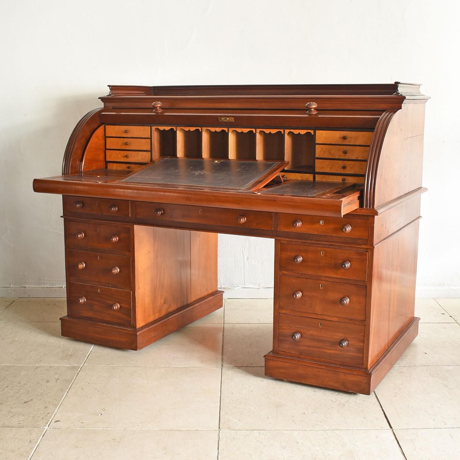 シリンダートップデスク 1890年代 イギリス製 / WESTWOOD ANTIQUES