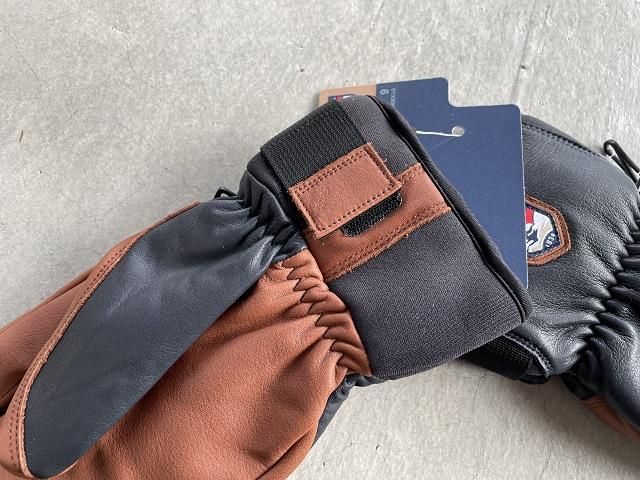 HESTRA / Topo 3-FINGER navy / brown - SALT