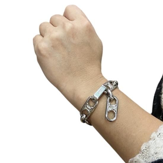 CELINE マグナムチェーンブレスレット ヴィンテージ CELINE マグナム