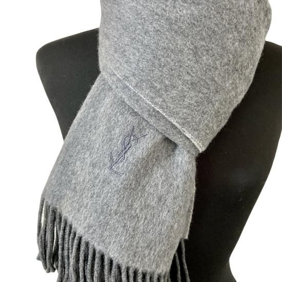 専用】サンローラン 高級 イタリア製 上質 カシミア100% マフラー