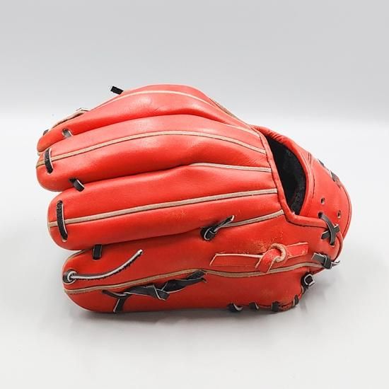 全紐交換済み】 ジームス 軟式グローブ / 内野手用 型付け済み (Zeems