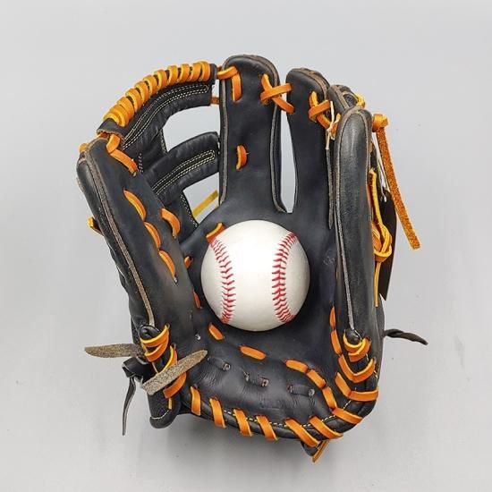 全紐交換済み (高校野球対応)】 ウイルソン 硬式グローブ / 内野手用