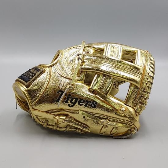 未使用品】 阪神タイガース 軟式グローブ / 内野手用 型付け済み