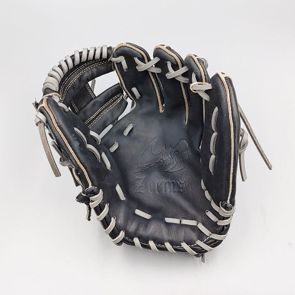 全紐交換済み】 ジームス 軟式グローブ / 内野手用 型付け済み (Zeems