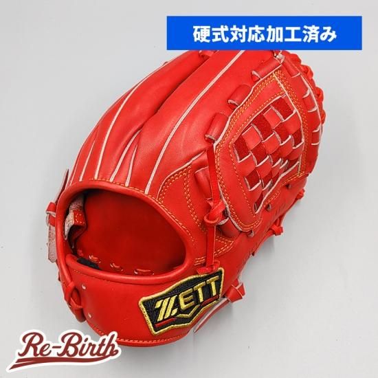 硬式対応アップグレード済 (高校野球対応)】 ゼット 硬式グローブ / 内