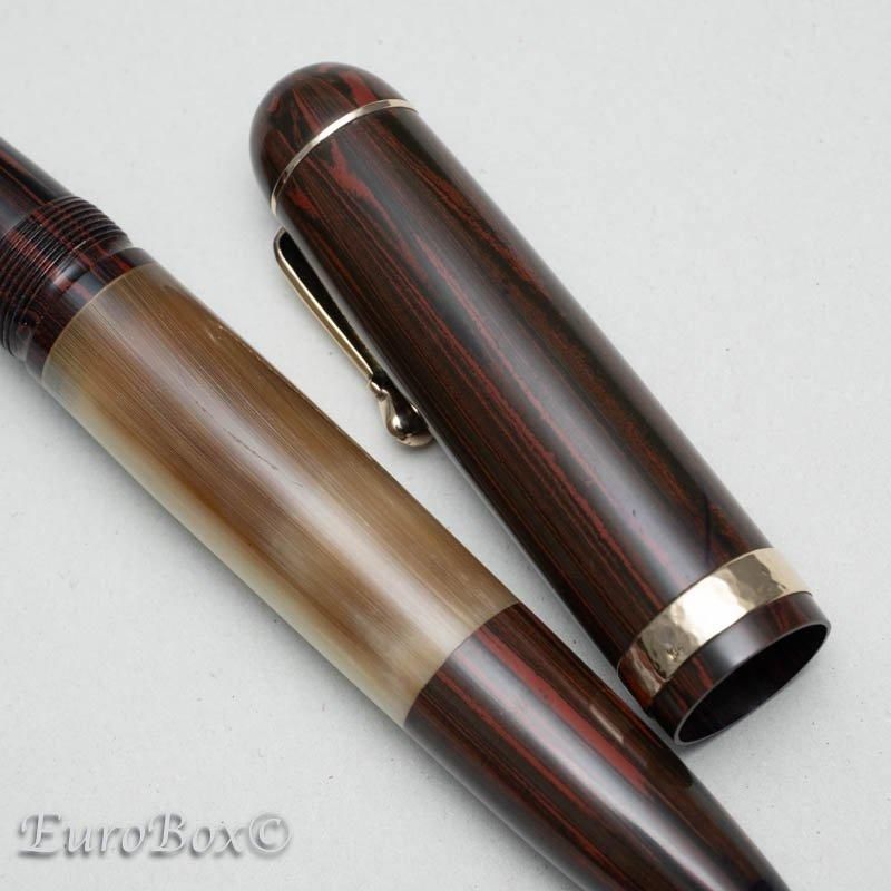 万年筆博士 万年筆 オランダ水牛 HAKASE Buffalo Horn - Euro Box