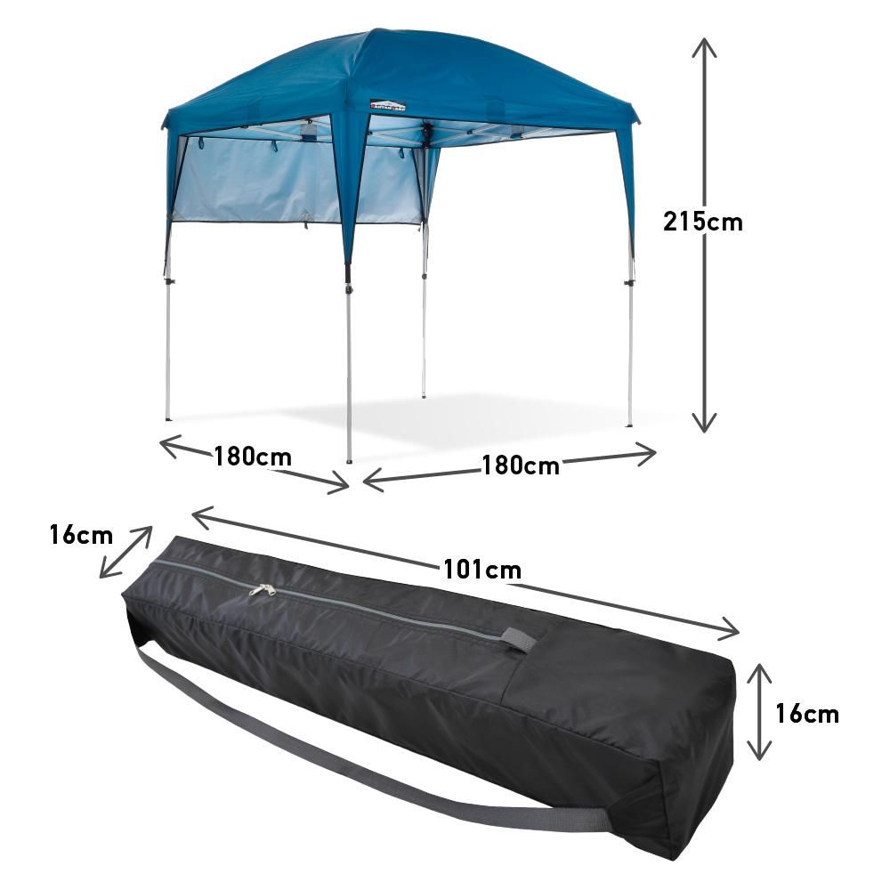 カンタンタープ180 【本体・天幕セット】｜テントタープ｜カンタン
