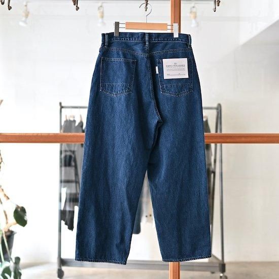 ENDS and MEANS / Relaxed fit 5 Pockets Denim *Washed Indigo