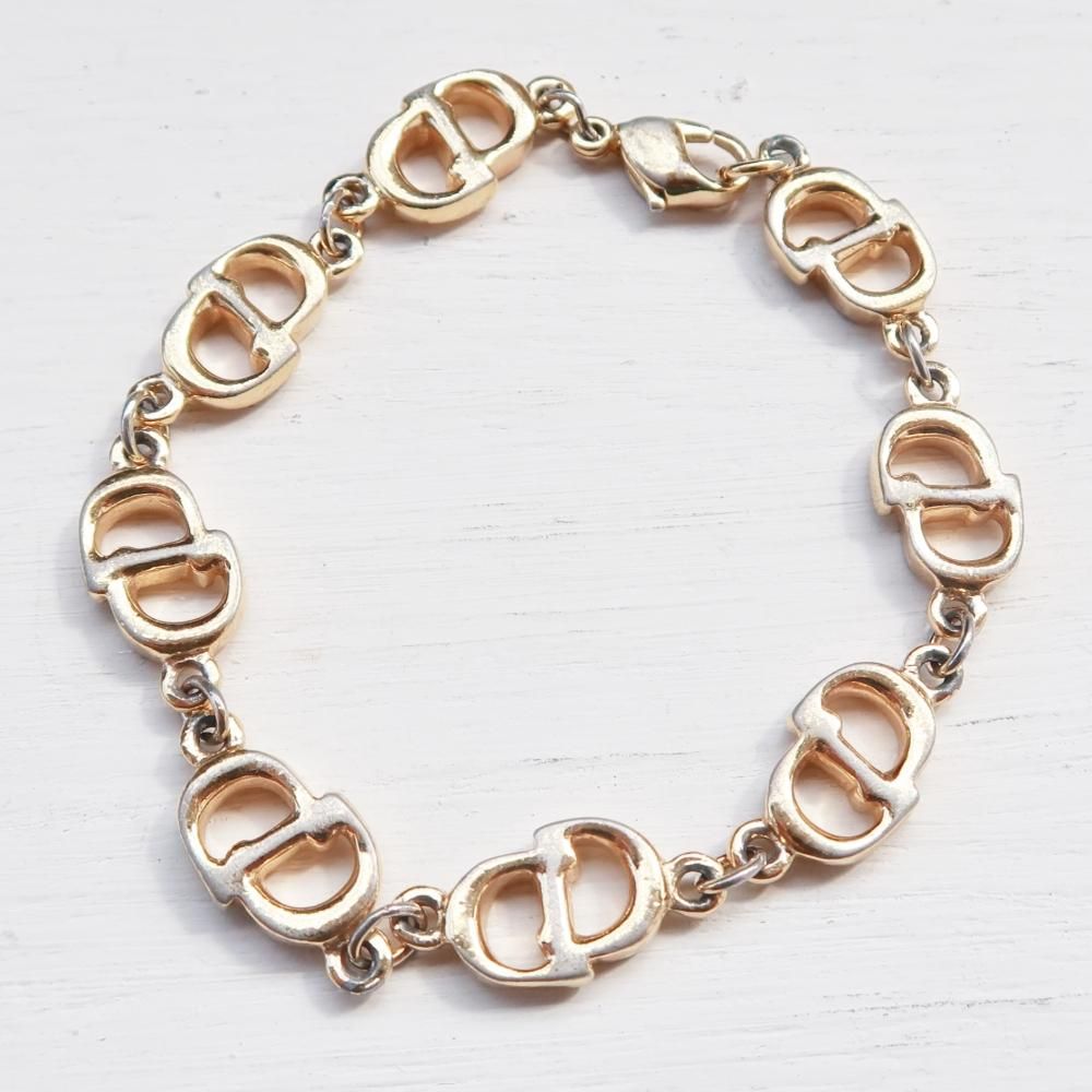 Christian Dior（ヴィンテージ ディオール） CD ロゴ ブレスレット