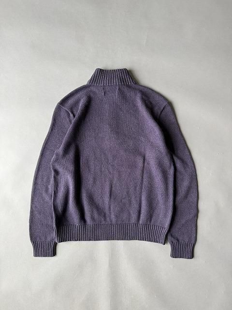 Polo by Ralph Lauren】 Half-Zip Cotton Sweater ハーフジップ