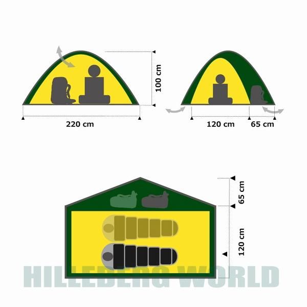 ニアック グリーン / NIAK Green / 3シーズン - 2人用 - ヒルバーグ