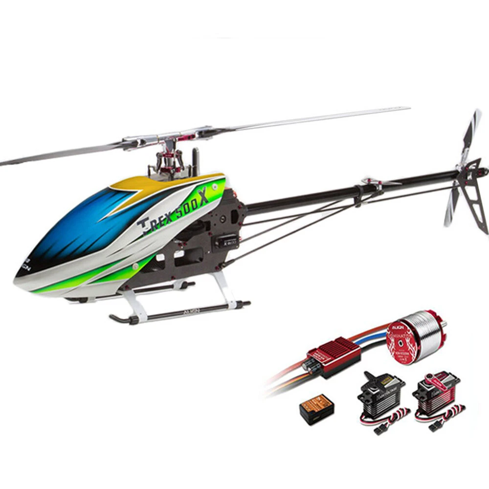 ALIGN T-REX 500X ドミネーター RC ヘリコプター スーパーコンボ