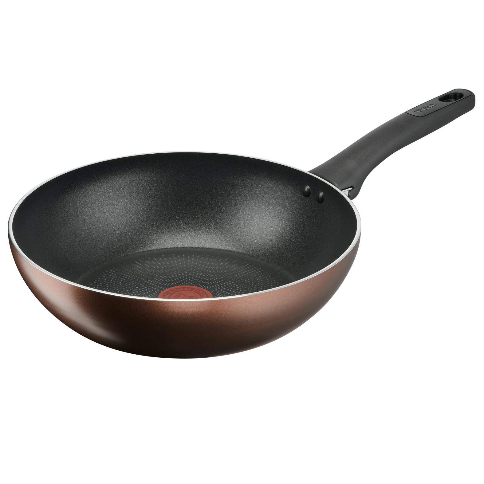 T-fal IHチタンモカ・ウオックパン28cm (幅)47.1(奥行)28.7(高さ)10.7