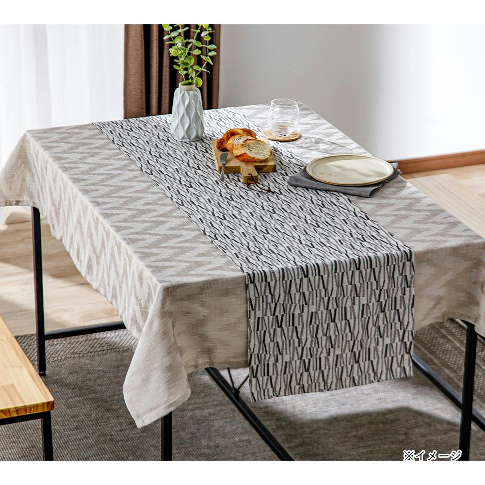 テーブルランナー なごみ グレー 40×120cm | インテリア雑貨・生活雑貨