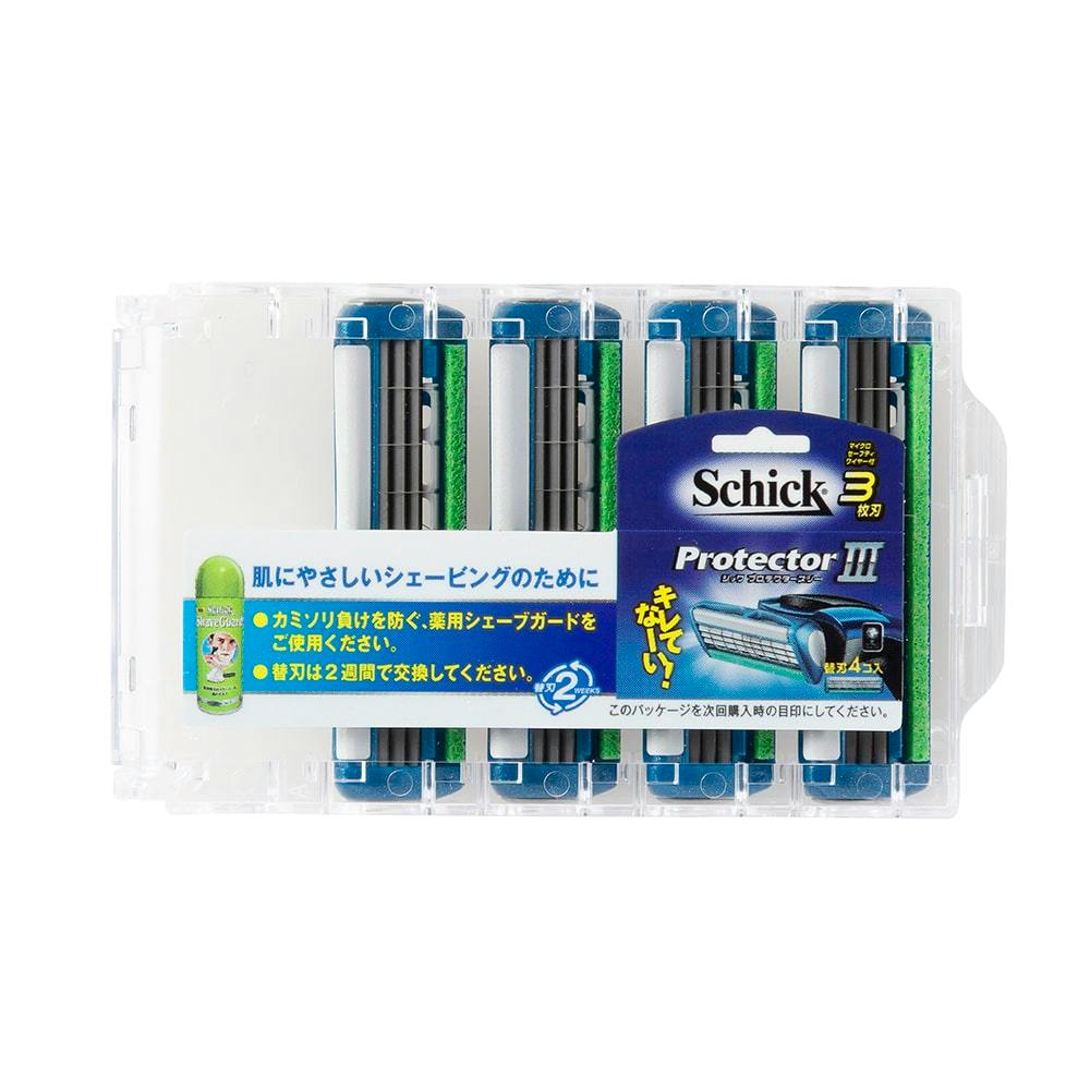 シック プロテクタースリー 替刃 (4コ入) | メンズコスメ・男性用