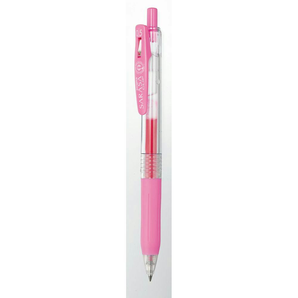 ゼブラ ジェルボールペン サラサクリップ 0.5mm ライトピンク | 文房具