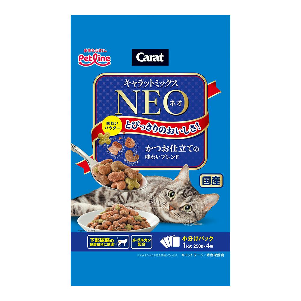 キャラットミックス かつお仕立て2.7kg | キャットフード 通販